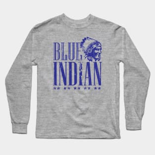 WSP Blue Indian Long Sleeve T-Shirt